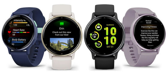 Garmin iVivoactive 5 Uomo Uomo Smartwatch Silicone